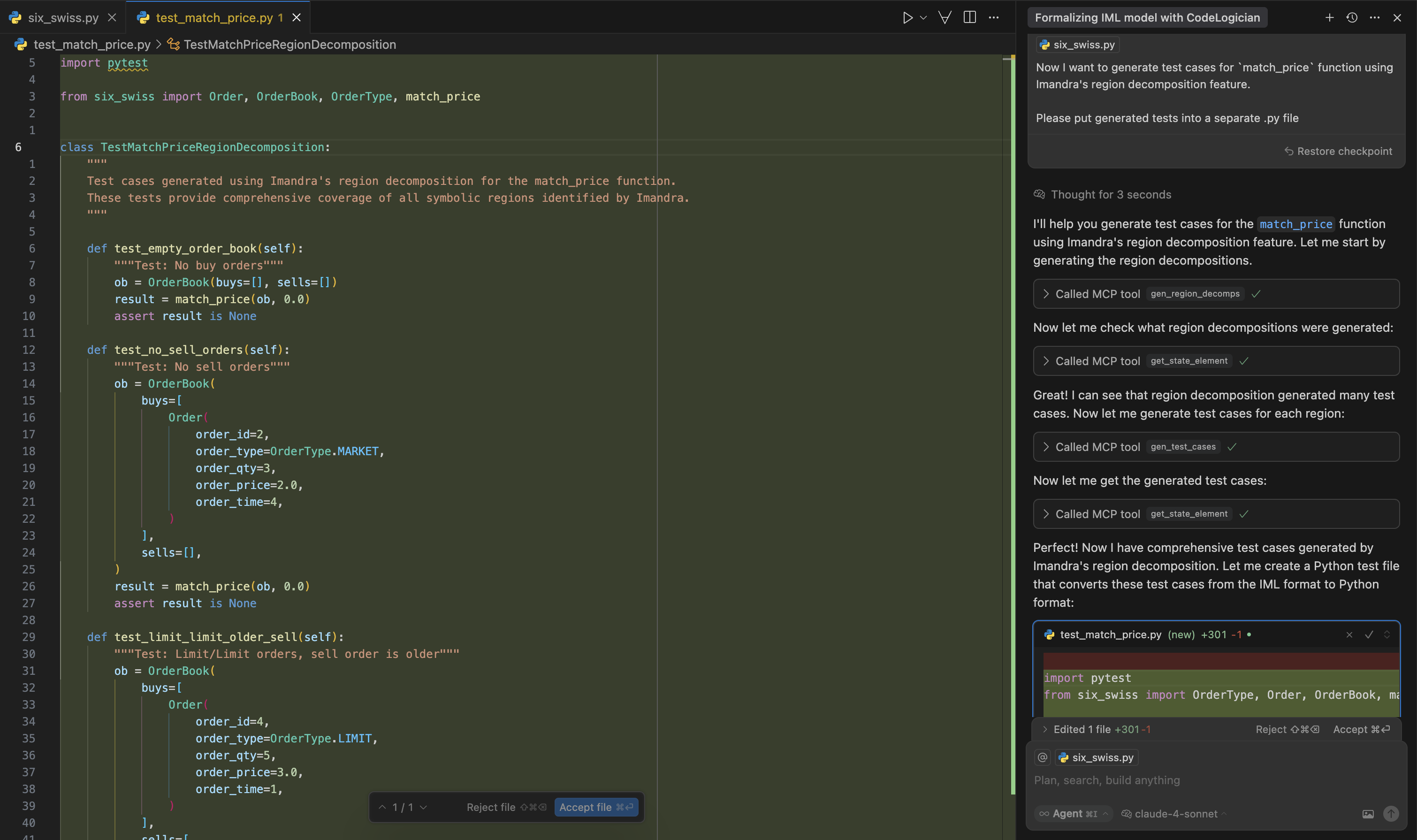 Region decomposition