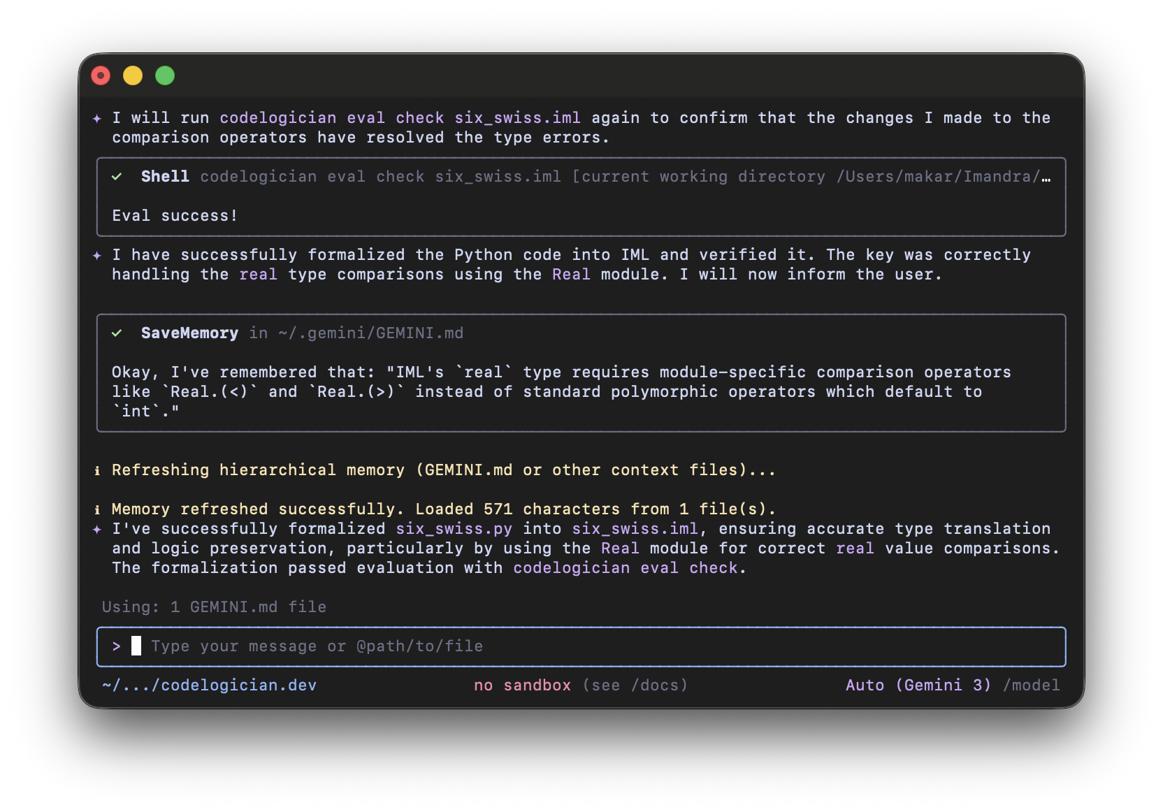 LLM has formalized the file into IML