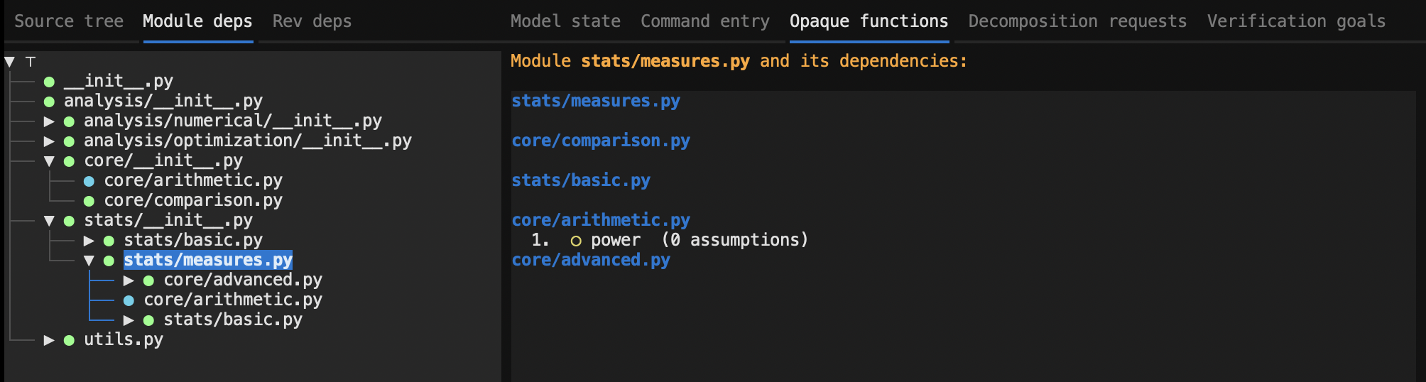 CodeLogician interface showing warning message for unsupported language with option to continue formalization